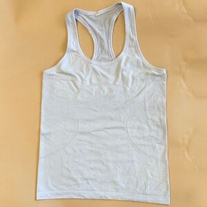 Lululemon very Light Blue/purplish Racerback Tank Top